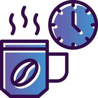 Coffee Break Vector Icon Design