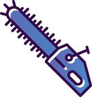 Chainsaw Vector Icon Design