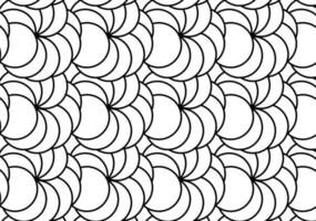 Floral seamless pattern black and white vector