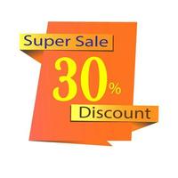 30 percent discount Super sale Vector stickers for shop