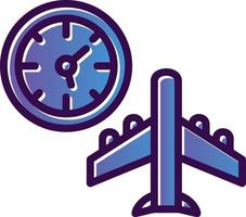 Jet Lag Vector Icon Design