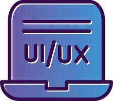 Ui Ux Designer Vector Icon Design