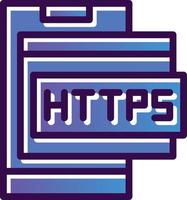 Https Vector Icon Design