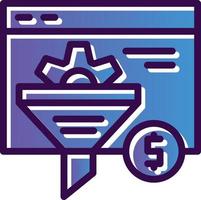 Conversion Rate Vector Icon Design