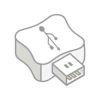 USB Blitz Platte Fahrt Logo Symbol png