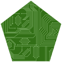 gedruckt Schaltkreis Tafel pcb Basic gestalten png