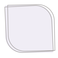 de base forme abstrait Les figures tiré en utilisant ligne png