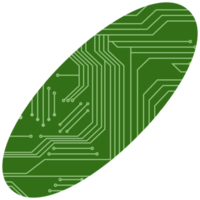 tryckt krets styrelse pcb grundläggande form png