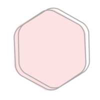 de base forme abstrait Les figures tiré en utilisant ligne png