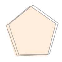 de base forme abstrait Les figures tiré en utilisant ligne png