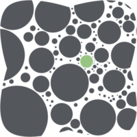 circulo memphis geométrico polca punto básico forma modelo png