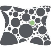 círculo Memphis geométrico polca ponto básico forma padronizar png