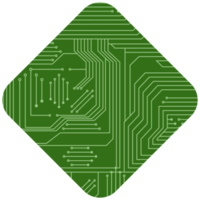 gedruckt Schaltkreis Tafel pcb Basic gestalten png