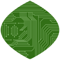 tryckt krets styrelse pcb grundläggande form png