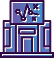 Building Strategy Vector Icon Design