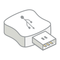 USB éclat disque conduire logo symbole png