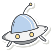 Spacecraft Doodle Space Wars Alien Collection Set png