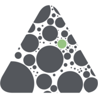 cirkel memphis geometrisk polka punkt grundläggande form mönster png