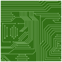 imprimé circuit planche pcb de base forme png