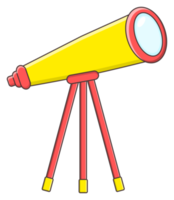 teleskop ikon klistermärke png