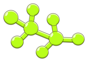 molecule object sticker png