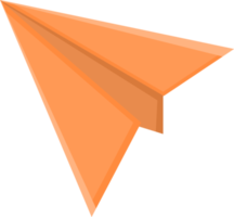 paper airplane object png