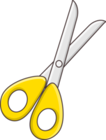 isolated scissors object png