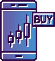 Buy Stocks Vector Icon Design