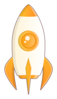 rocket space object sticker png