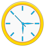 wall clock school sticker png