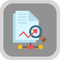 Diagnostic Analytics Vector Icon Design