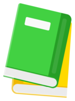 isolated books sticker png