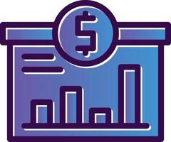 Cash Flow Projections Vector Icon Design