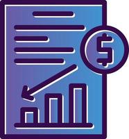 Depreciation Vector Icon Design