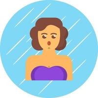 Actress Vector Icon Design