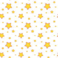 Star seamless pattern png