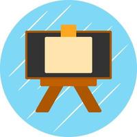 Canvas And Easel Vector Icon Design