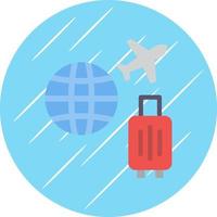 Travel Insurance Vector Icon Design