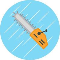 Chainsaw Vector Icon Design