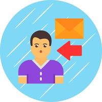 Recipient Vector Icon Design