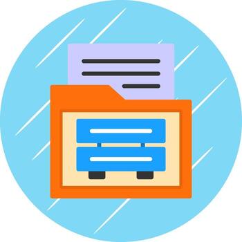 Data Controller Vector Icon Design