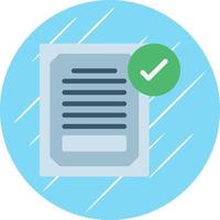 Articles Of Incorporation Vector Icon Design