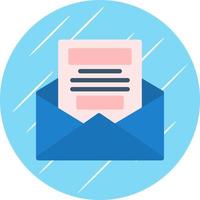 Newsletter Vector Icon Design