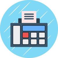 Fax Vector Icon Design