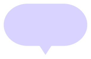 pastel speech bubble, text box, chat bubble, think bubble decoration png