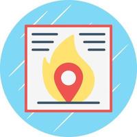 Heat Maps Vector Icon Design