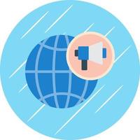 diseño de icono de vector de marketing global