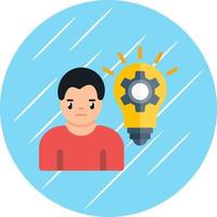 Idea Generation Vector Icon Design