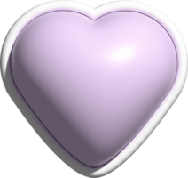 carino cuore forma carino decorazione png