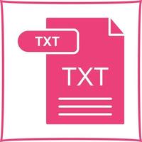 TXT Vector Icon